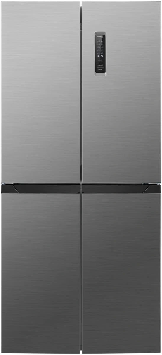 Lod¨®wko-zamra?arka Bomann KG7358-Inox, 362 l, regulacja temperatury, kolor szary