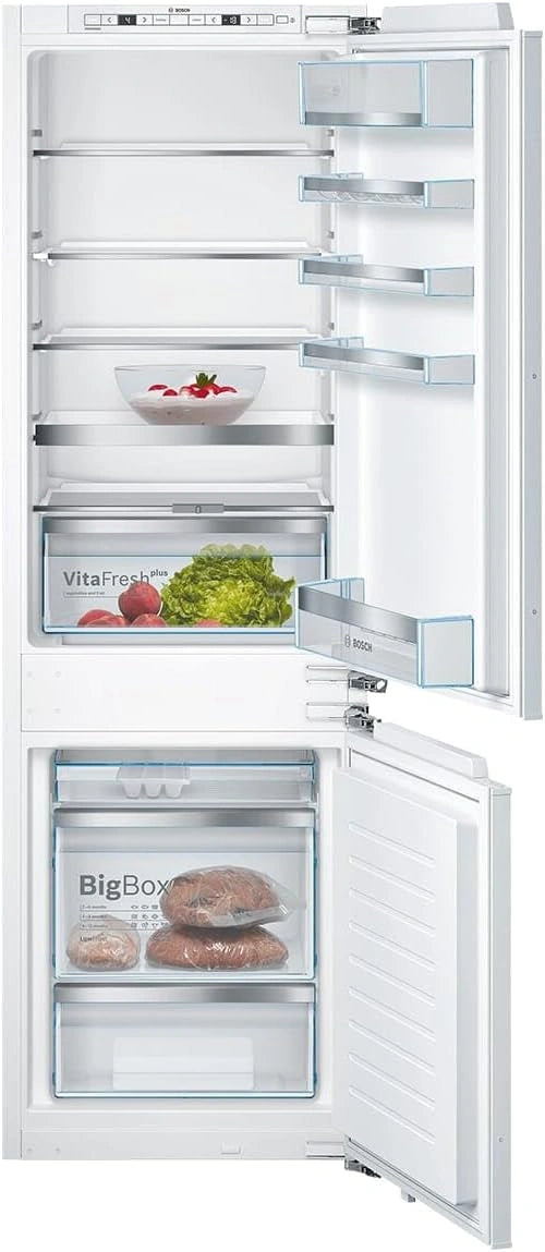Lod¨®wka Bosch KIS86AFE0, do przechowywania ?ywno?ci, kolor bia?y i szary