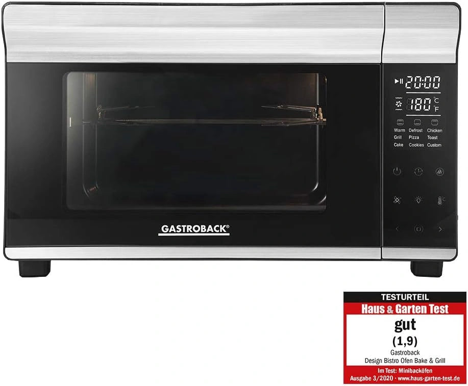 Piekarnik GASTROBACK, 26 l, kolor czarny i szary