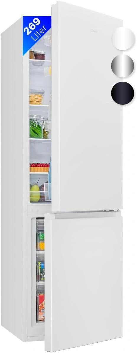 Lod¨®wko-zamra?arka Bomann, 269 l, kolor bia?y