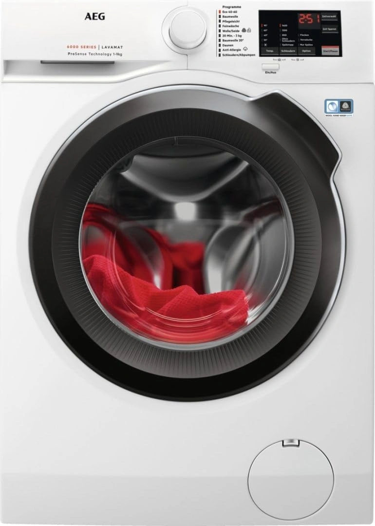 Pralka AEG L6FBF50498, kolor czarny