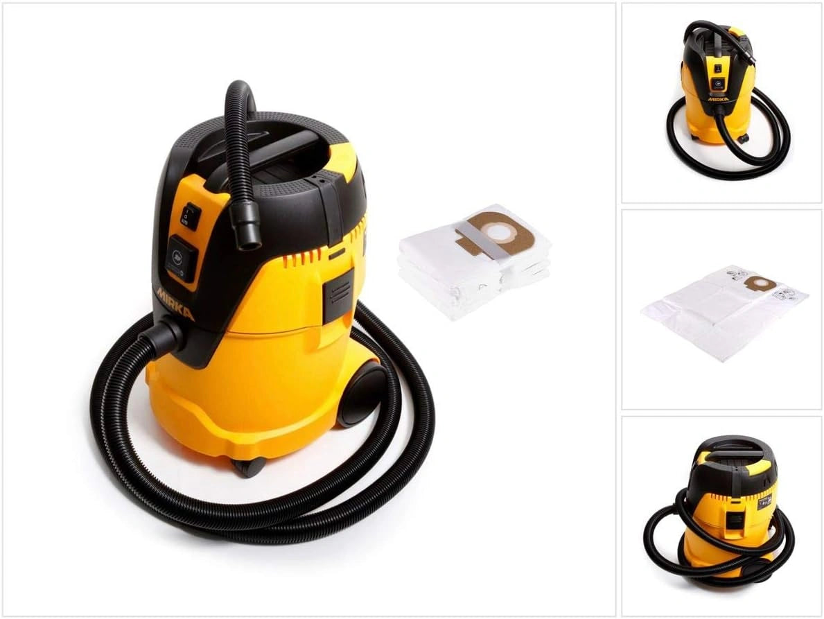 Odkurzacz Mirka, 25 l, 230 V, kolor czarny