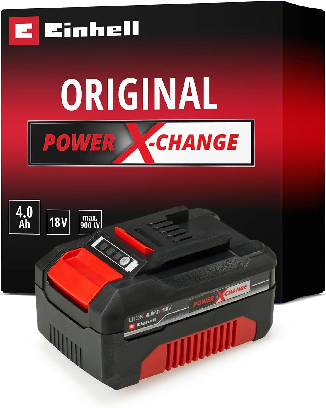 Akumulator Oryginalny, 4,0 Ah, 18 V, kolor czerwony i czarny