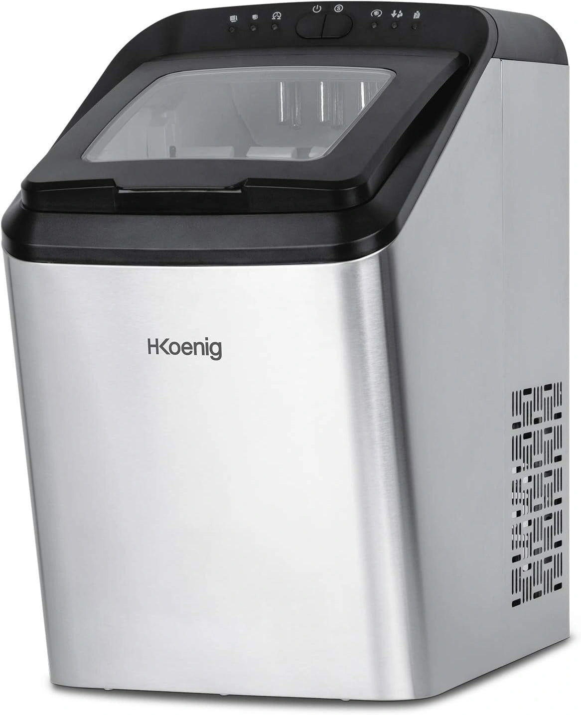 Kostkarka do lodu H.Koenig, 2,8 l, kolor szary