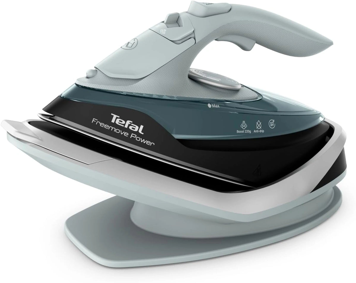 ?elazko parowe Tefal FV6670E0, 2600 W, bezprzewodowy, kolor szary