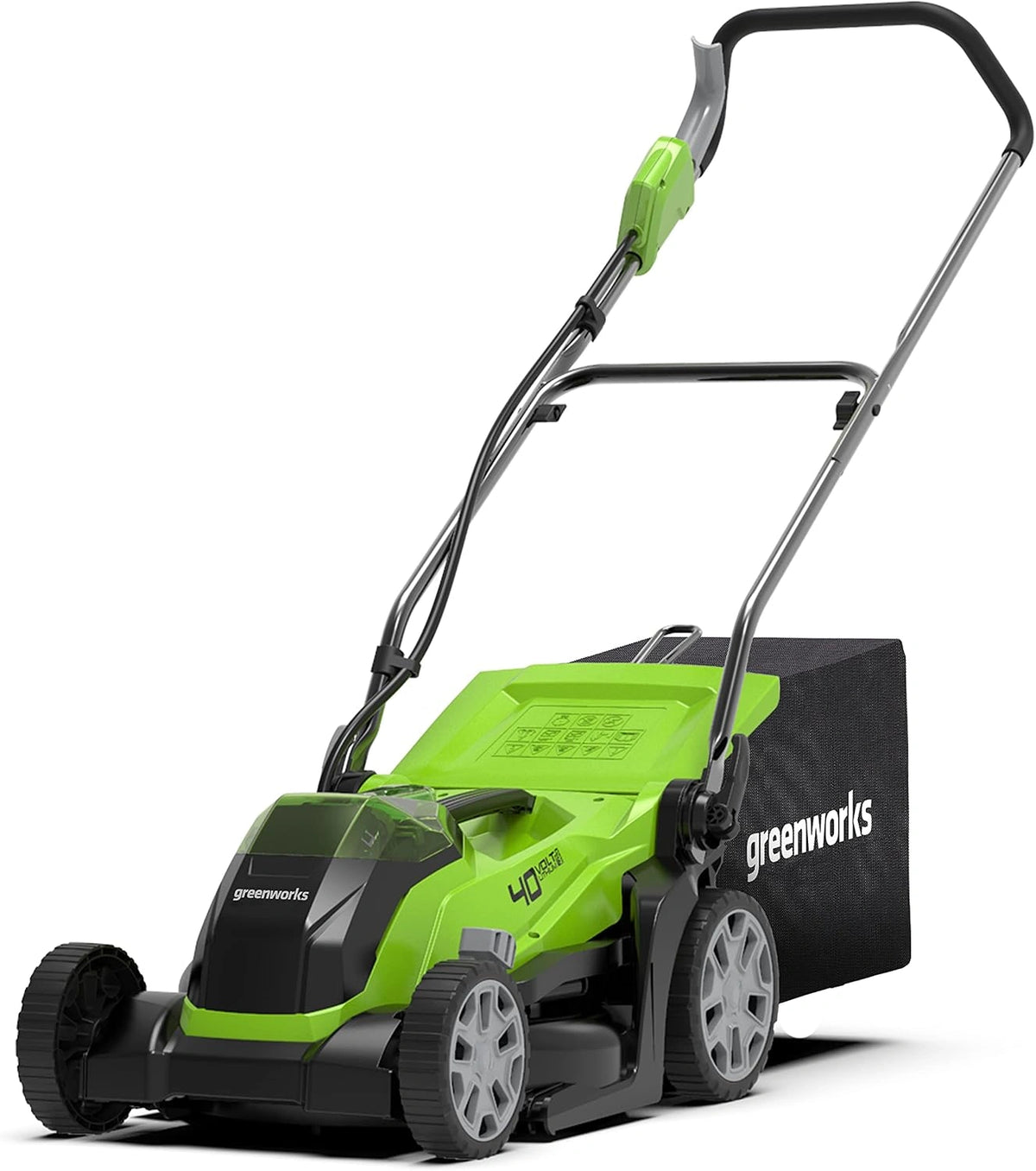 Kosiarka do trawy Greenworks G40LM35, 40 l, 40 V, do 400 m2, kolor czarny