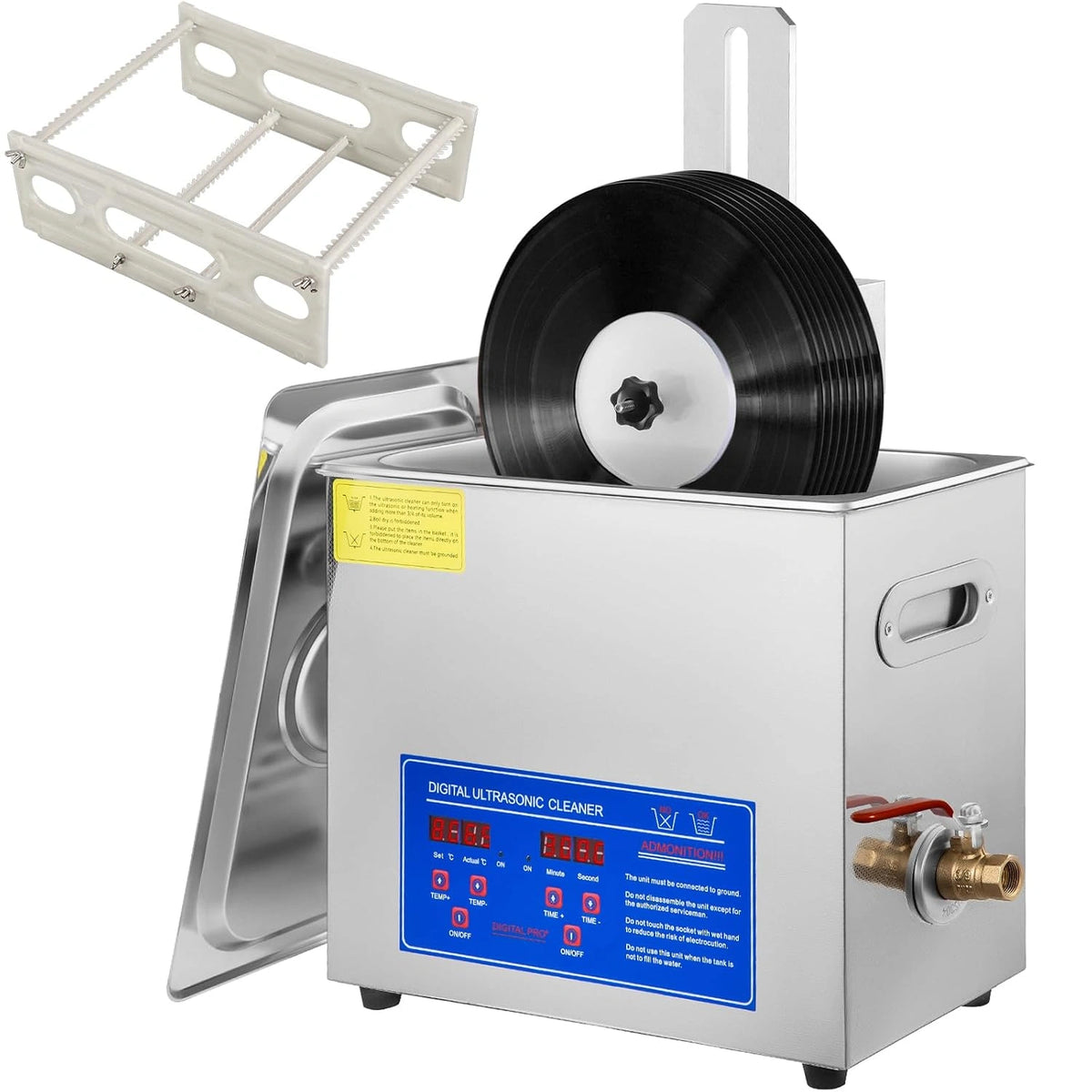 Myjka VEVOR, 180 W, 6 l, kolor czarny