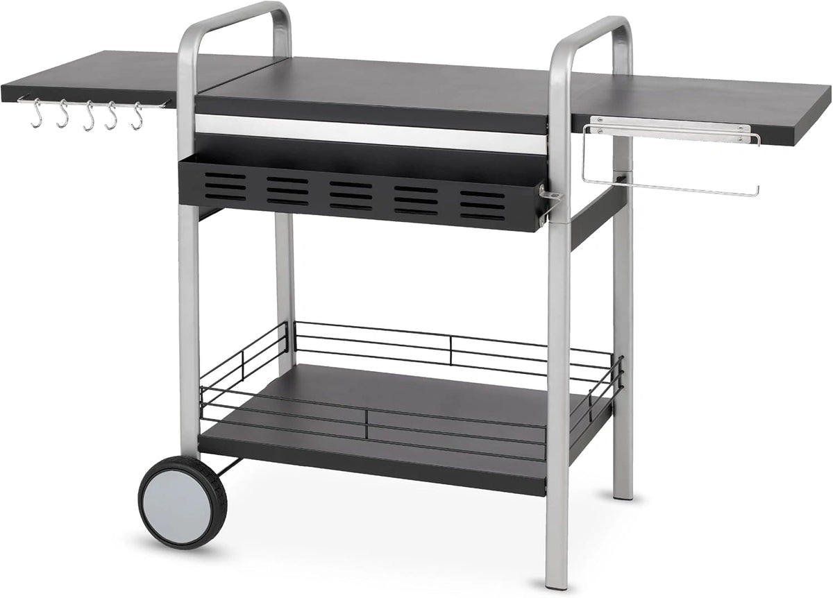 Grill elektryczny tepro, kolor czarny i srebrny