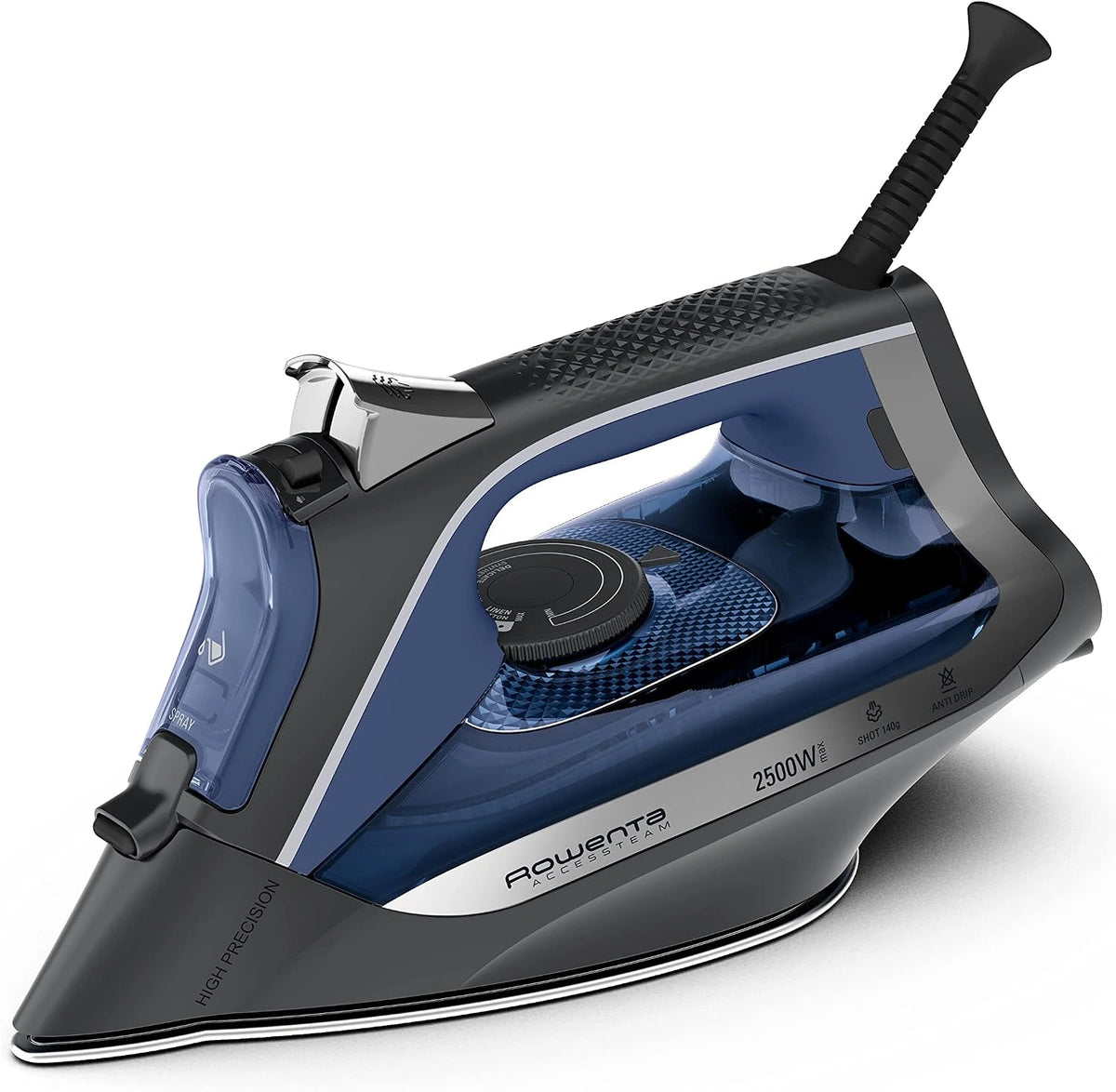 ?elazko parowe Rowenta DW4301, 2500 W, kolor szary i niebieski