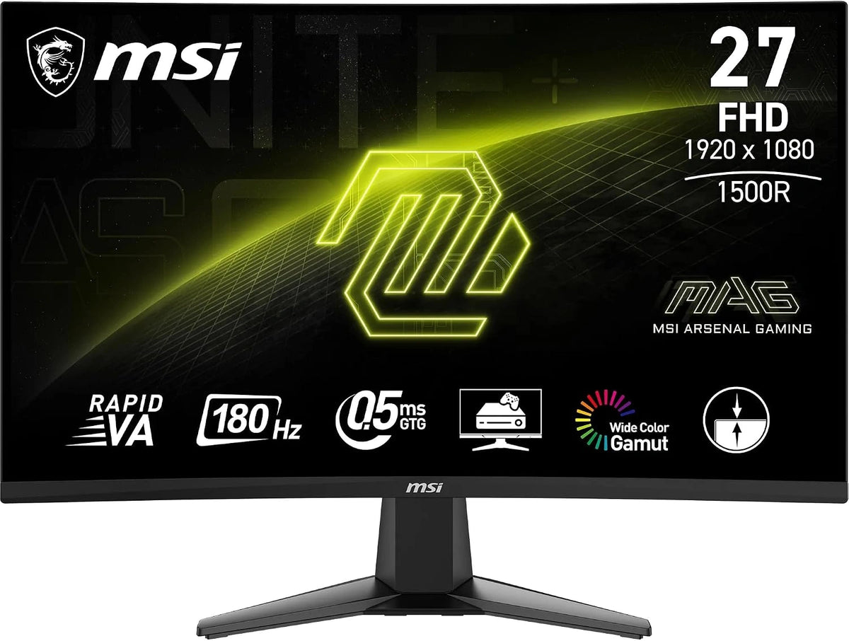 Urz?dzenie u?ytkowe MSI MAG 27C6F, kolor czarny