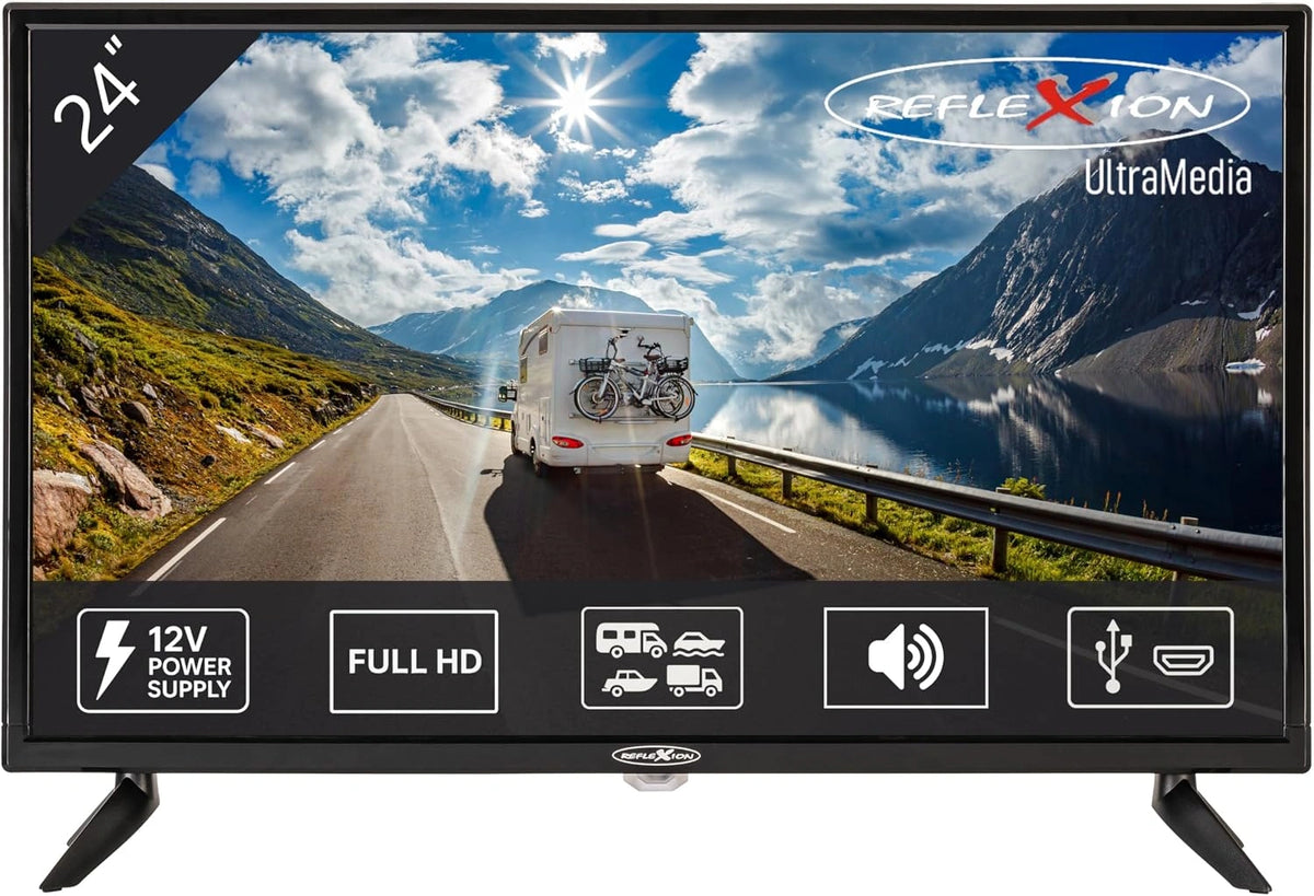 Telewizor REFLEXION LED2425, 230 V, kolor czarny
