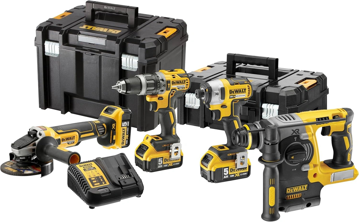 Szlifierka k?towa DEWALT ZESTAW 18V, 18 V, kolor szary