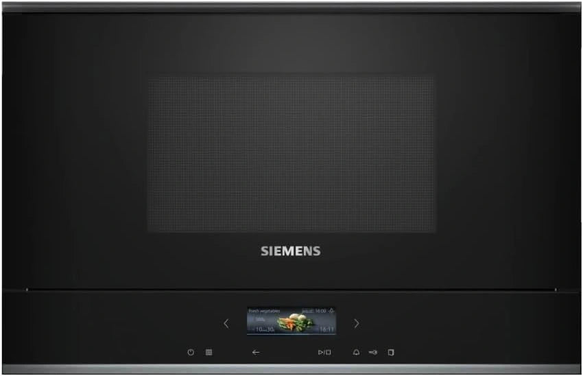 Kuchenka mikrofalowa Siemens BF722L1B1 iQ700, kolor czarny