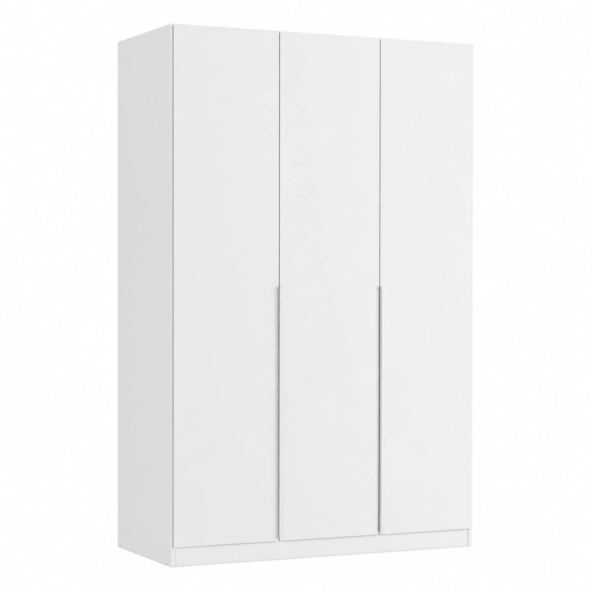 Rauch Kleiderschrank Alabama, 3-türig, Weiß, 136 cm, vielseitig einsetzbar