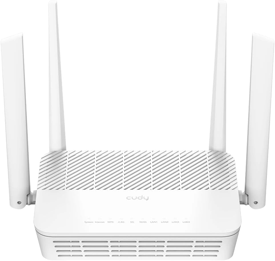 Router Cudy AX3000, kolor szary i bia?y
