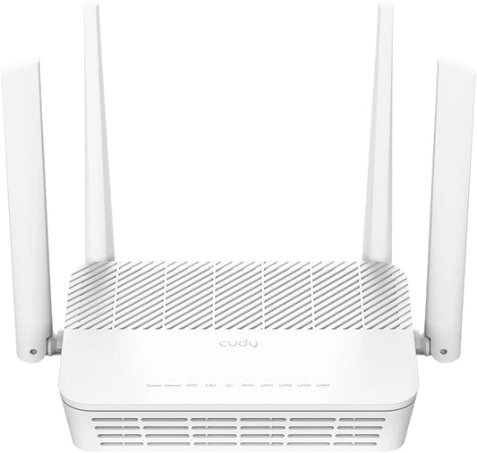 Router Cudy AX3000, kolor szary i bia?y