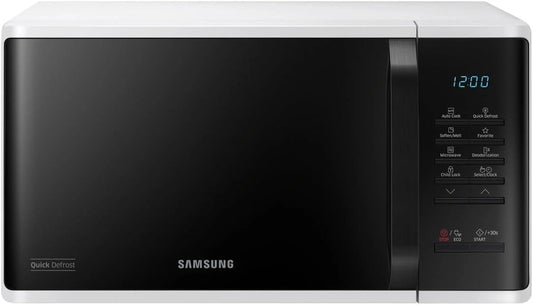 Kuchenka mikrofalowa Samsung MS23K3513AW, 800 W, 23 l, kolor czarny i bia?y