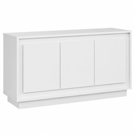 Moderner Sideboard Schrank aus Holz Weiß - Vielseitige Aufbewahrung für Ihr Zuhause