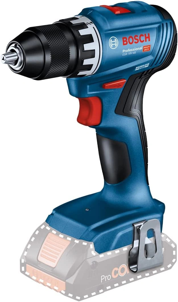 Wiertarko-wkr?tarka Bosch Professional GSR 18, 18 V, kolor niebieski i szary