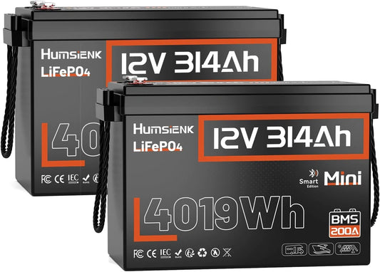 Akumulator, 300 Ah, 4019 Wh, 12 V, kolor szary