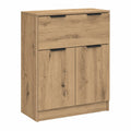 Moderner Sideboard mit Stauraum, Anrichte für Wohnzimmer, Artisan-Eiche