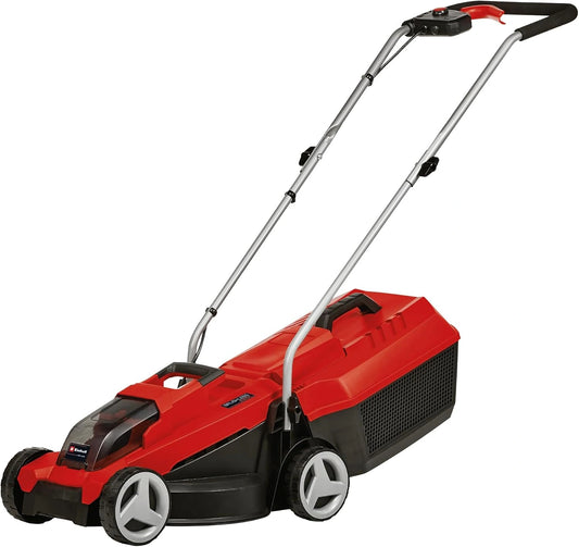 Kosiarka do trawy Einhell CM 18, 18 V, kolor czerwony i szary