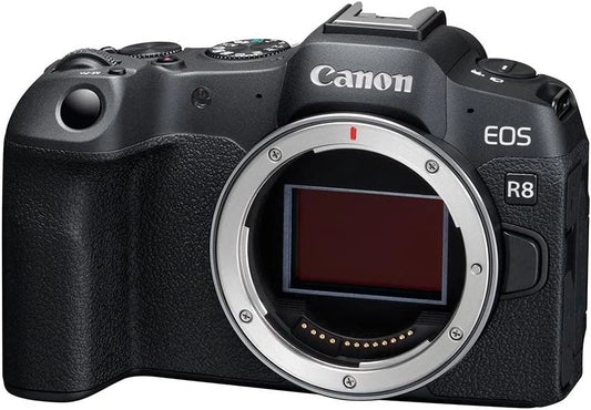 Aparat fotograficzny Canon EOS, kolor czarny i szary