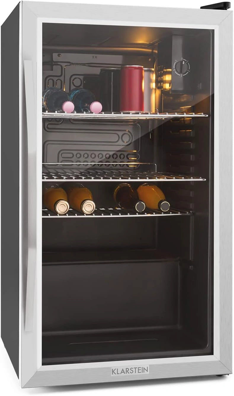 Lod¨®wka Klarstein, 80 l, kolor srebrny
