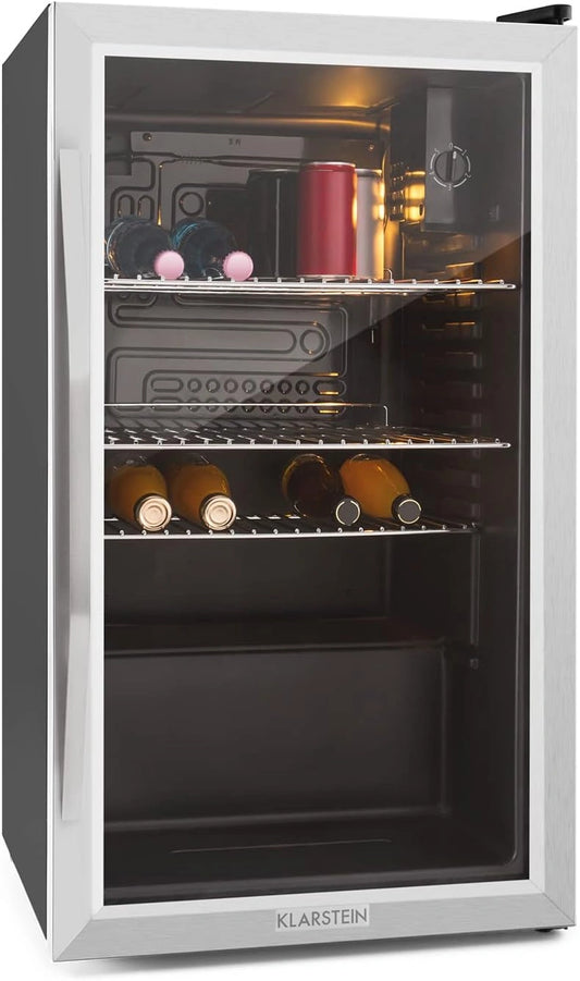 Lod¨®wka Klarstein, 80 l, kolor srebrny