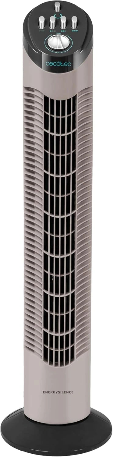 Wentylator Cecotec EnergySilence, 50 W, programator czasowy, kolor szary