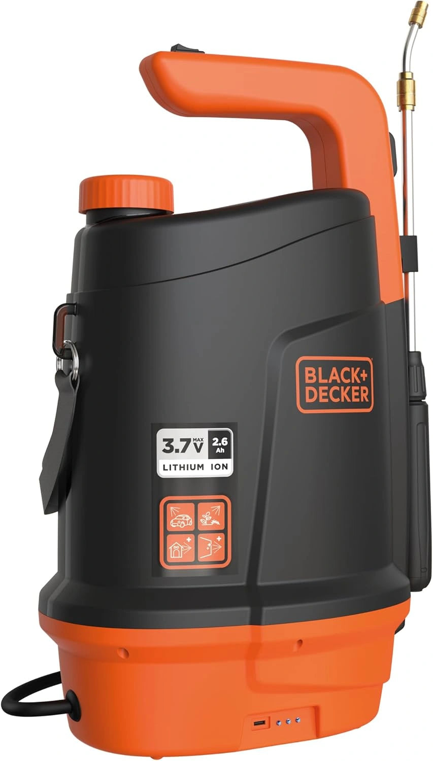 Akumulator BLACK+DECKER, 5 l, 2,6 Ah, kolor czarny