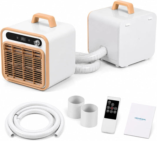 Klimatyzator Wi-Fi, 5000 BTU, programator czasowy, kolor czerwony