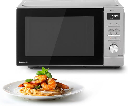 Kuchenka mikrofalowa Panasonic NN-SD36QSEPG, 1000 W, 29 l, programator czasowy, kolor srebrny