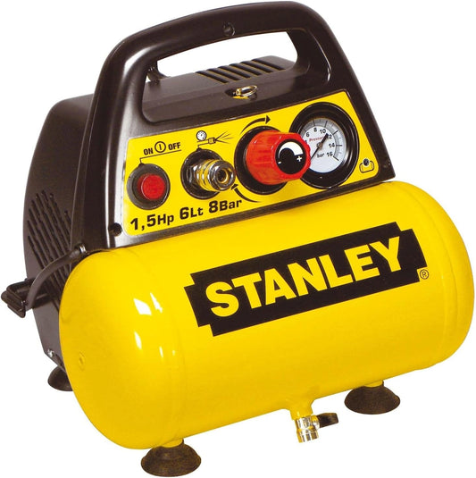 Kompresor Stanley Dn200, kolor ?¨®?ty i czarny