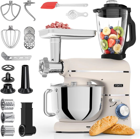 Robot kuchenny, 2000 W, 6,2 l, kolor be?owy