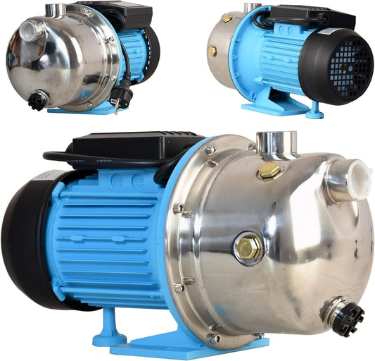Pompa wodna JX 1100, 1100 W, kolor szary i niebieski