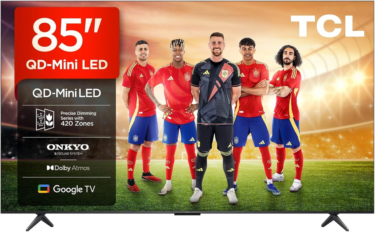 Telewizor TCL, kolor czerwony