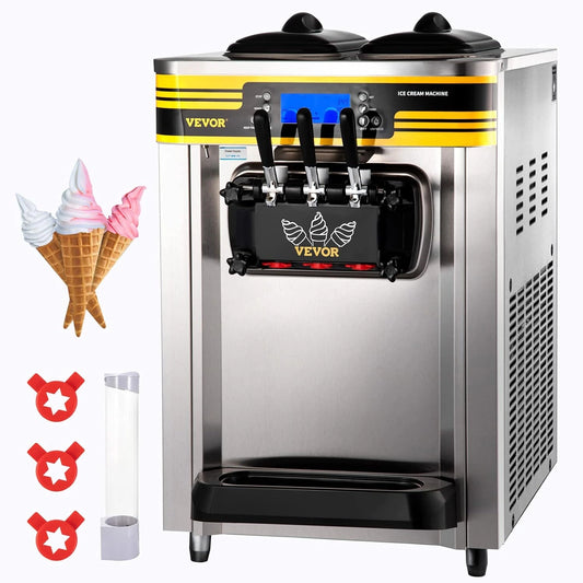 Maszyna do lod¨®w VEVOR, 2350 W, kolor srebrny