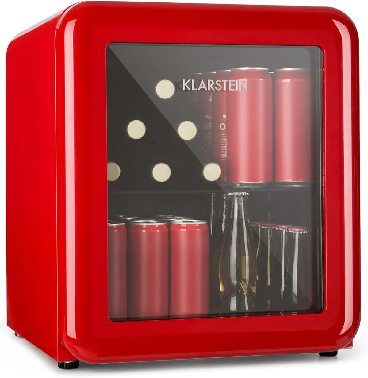 Lod¨®wka Klarstein PopLife, 48 l, kolor czerwony