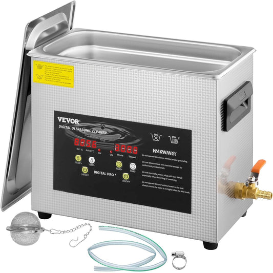 Urz?dzenie u?ytkowe VEVOR, 200 W, 6 l, programator czasowy, kolor szary