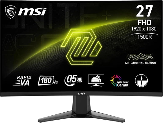 Urz?dzenie u?ytkowe MSI MAG 27C6F, kolor czarny