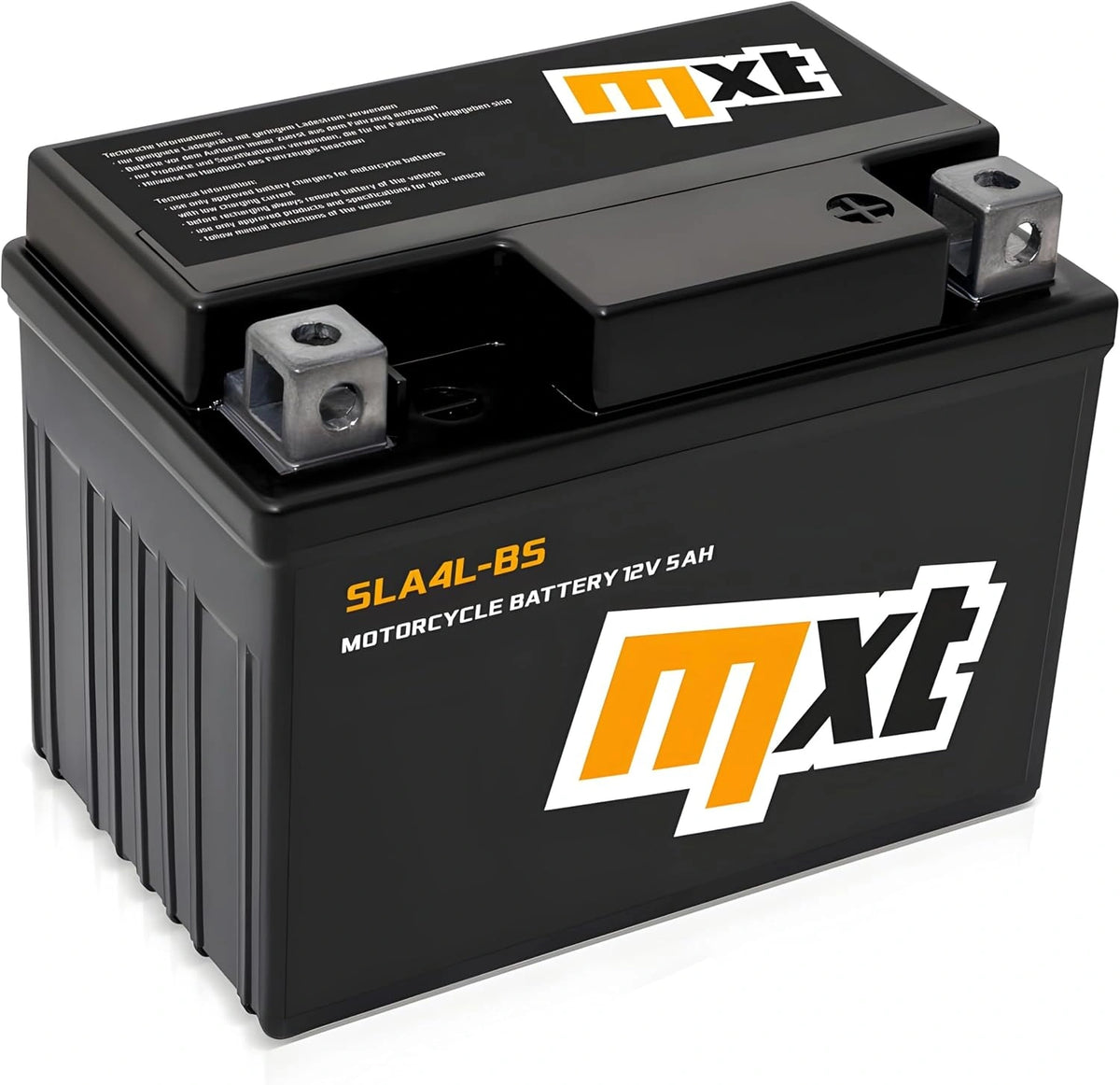 Akumulator Akumulator SLA4L-BS MXT 12, 5 Ah, 12 V, kolor szary i czarny